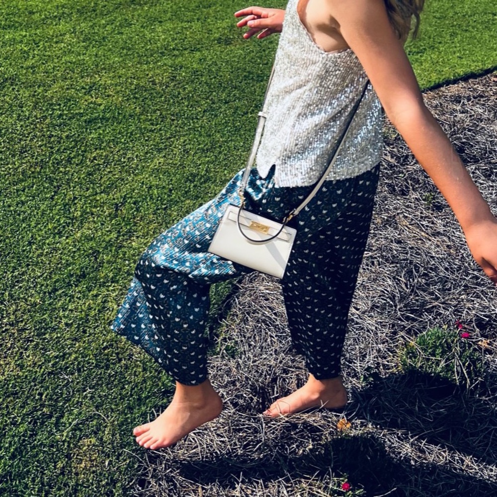 Zara wide leg float pants for girls size 7
